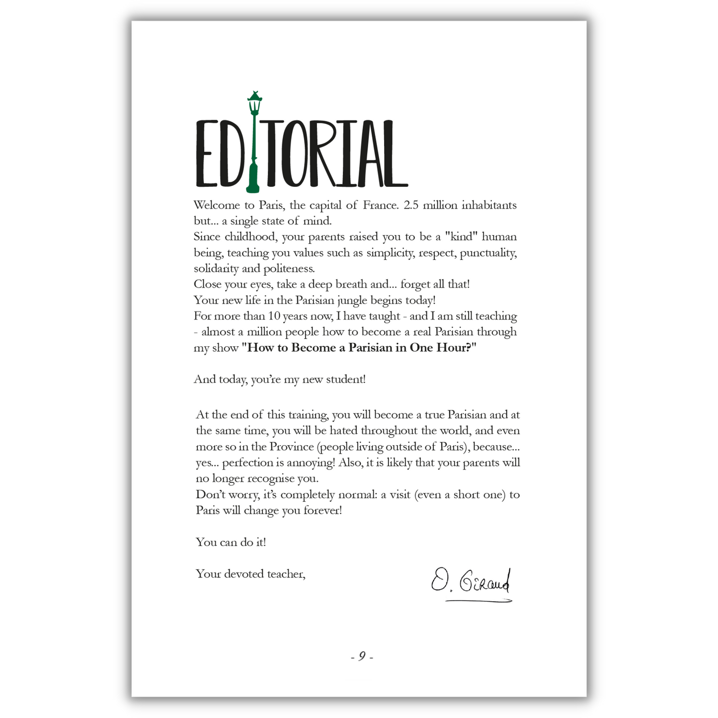 LE GUIDE 🇬🇧 | Version broché