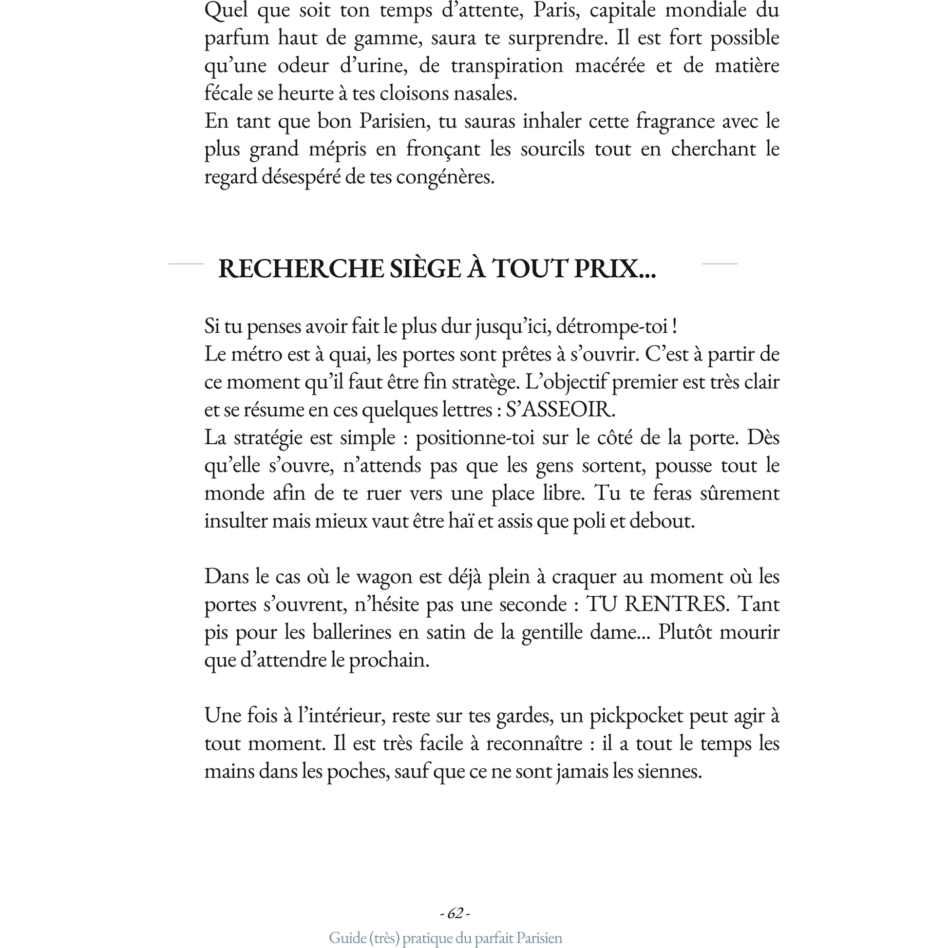 Page 62 - le guide très pratique du parfait parisien